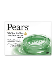 Pears Oil Clear & Glow Soap Bar, 125gm
