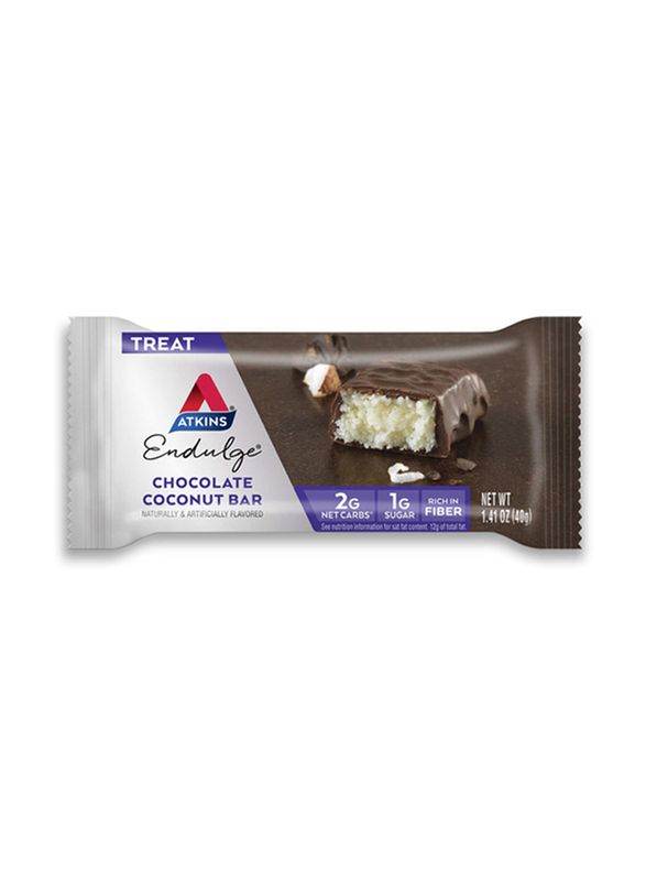 Atkins Endulge Chocolate Coconut Bar, 40g