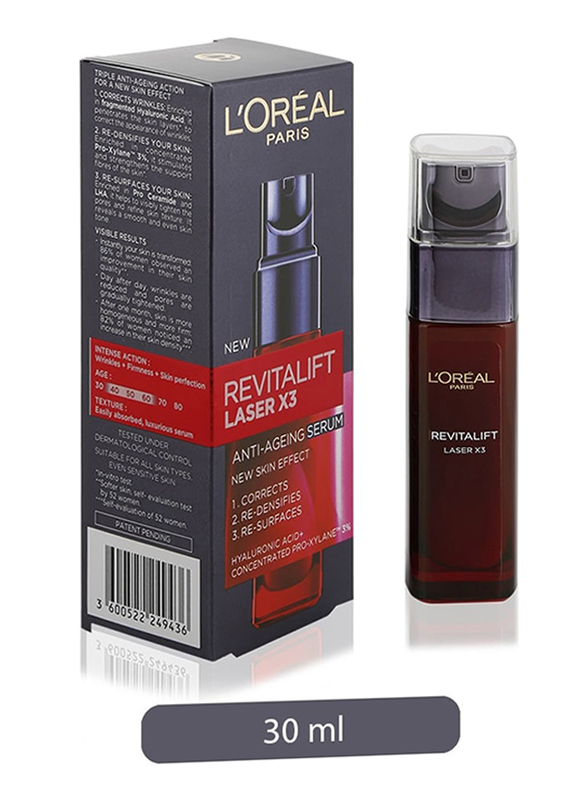 L'Oreal Paris Laser Revitalift X3 Anti-Ageing Serum, 30ml