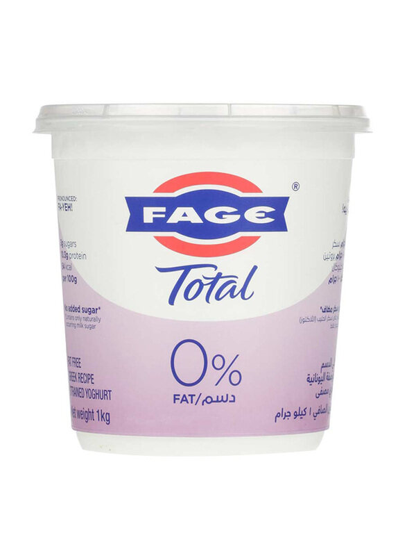 

Fage Total 0% Fat Plain Greek Yogurt, 1 Kg