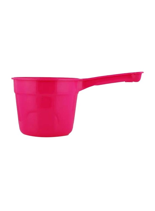 Sirocco Plastic Water Ladle, Pink