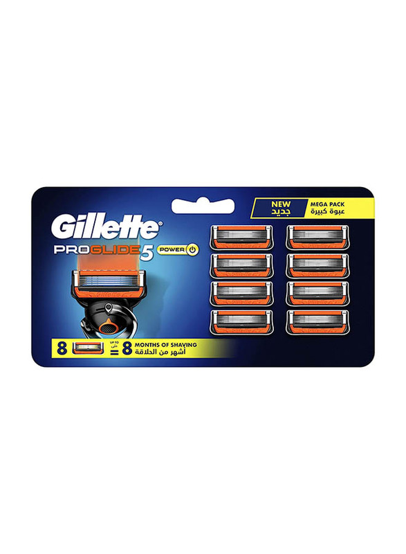 Gillette ProGlide5 Power Blades, 8 Piece