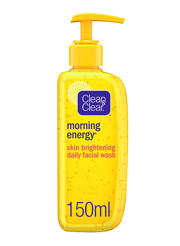 Clean & Clear Morning Energy Skin Brightening Facial Wash, 150ml