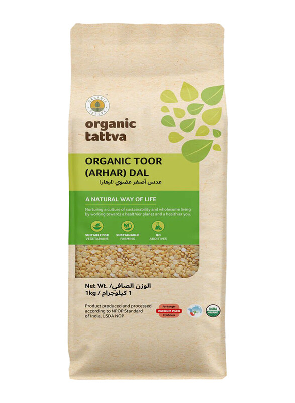 

Organic Tattva Organic Toor (Arhar) Dal, 1Kg