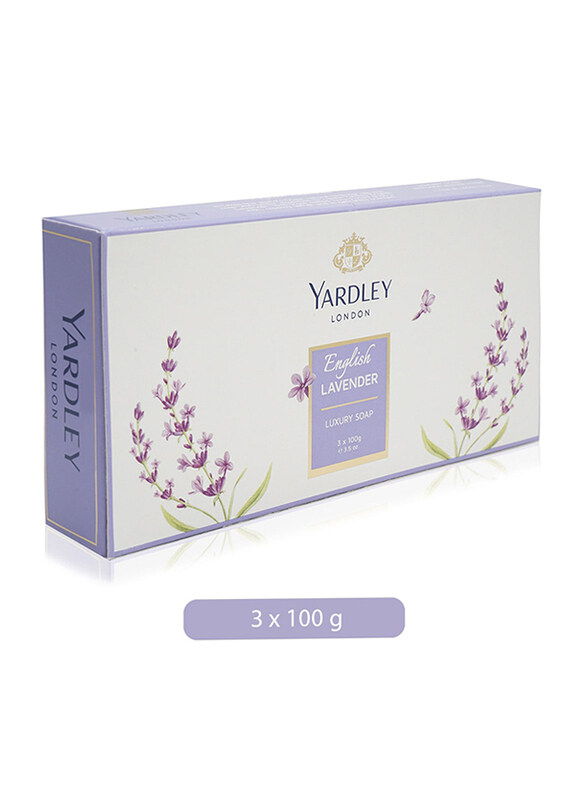 

Yardley London Yardley English Lavender Soap Bar, 100gm, 3 Pieces