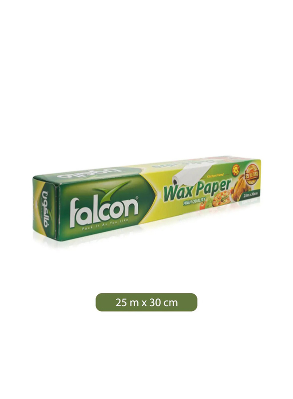 Falcon Wax Paper - 7.5 sqm, White