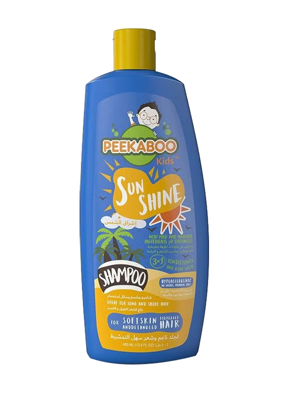 Peekaboo 400ml 3-In-1 Shampoo, Conditioner And Body Wash Sunshine