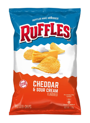 Ruffles Cheddar & Sour Cream Chips, 170g