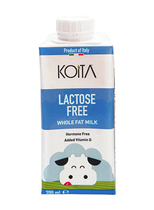 Koita Whole Fat Lactose Free Milk, 200ml