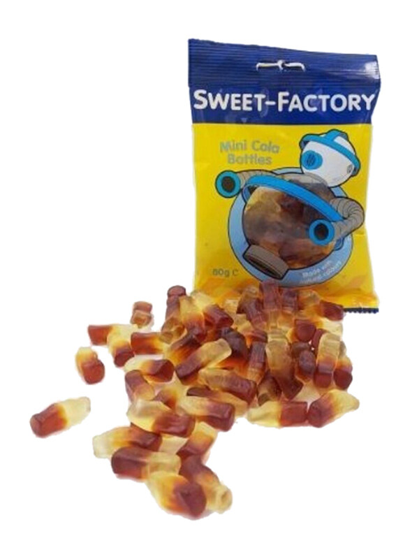 

Sweet Factory Mini Cola Bottles, 80g