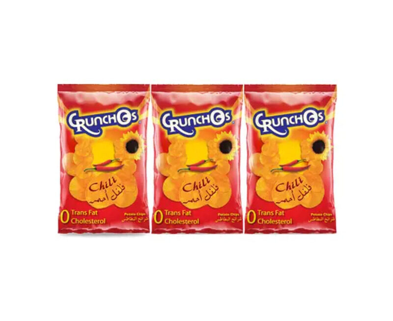 

Crunchos Chips Assorted - 3 x 125g