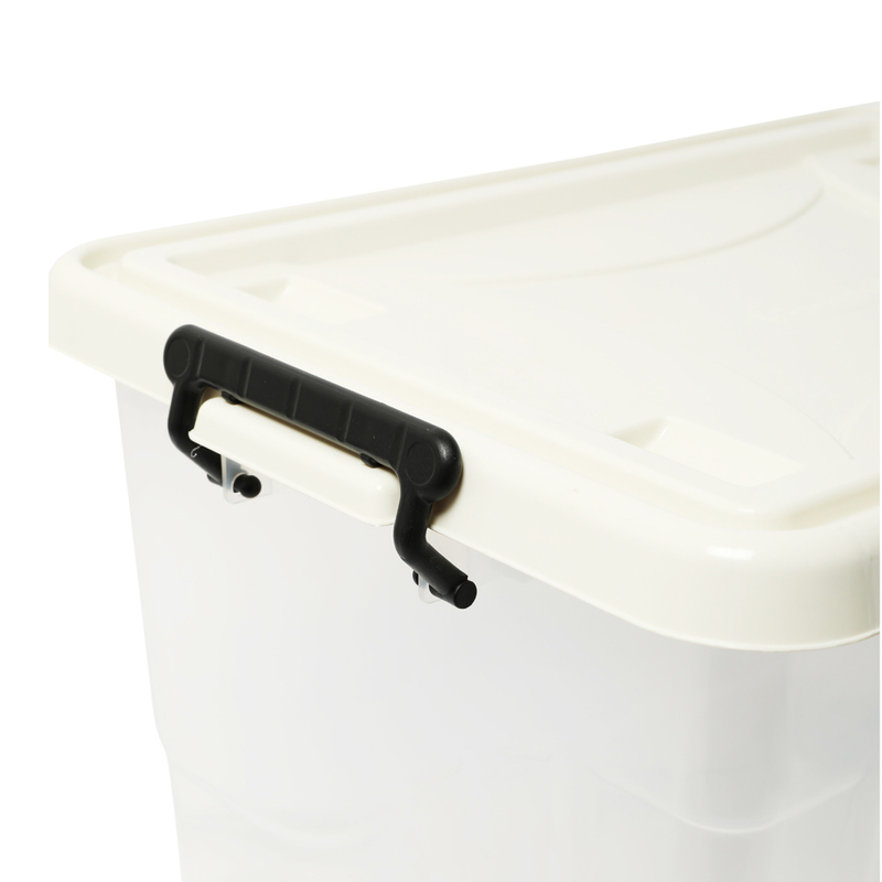 Cosmoplast 33L Plastic Storage Box, 1 Piece, White