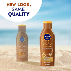 Nivea Sun Tanning Lotion Carotenne Vitamin E SPF 6, 200ml