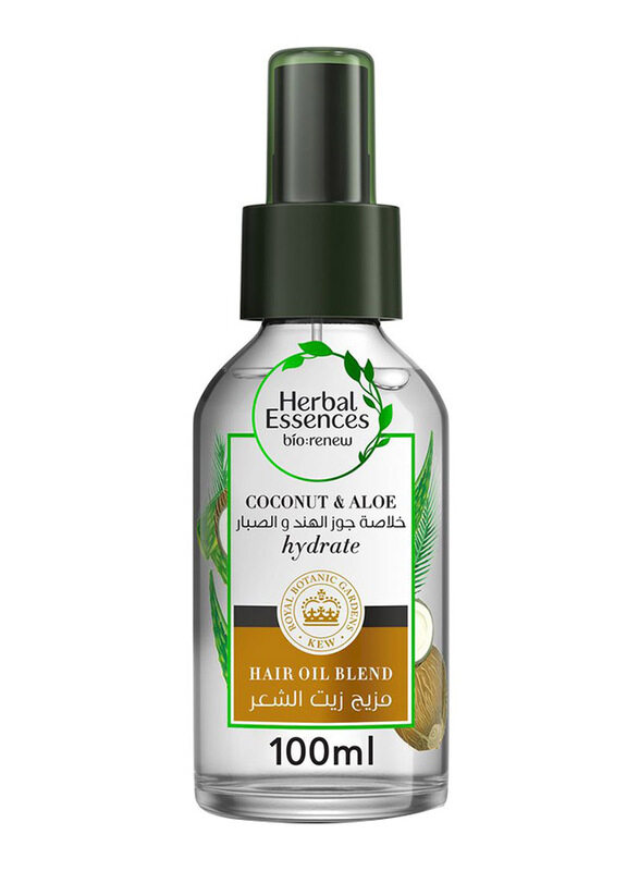 

Herbal Essences Sulphate-free Pure Coconut & Aloe Hair Oil Blend - 100 ml