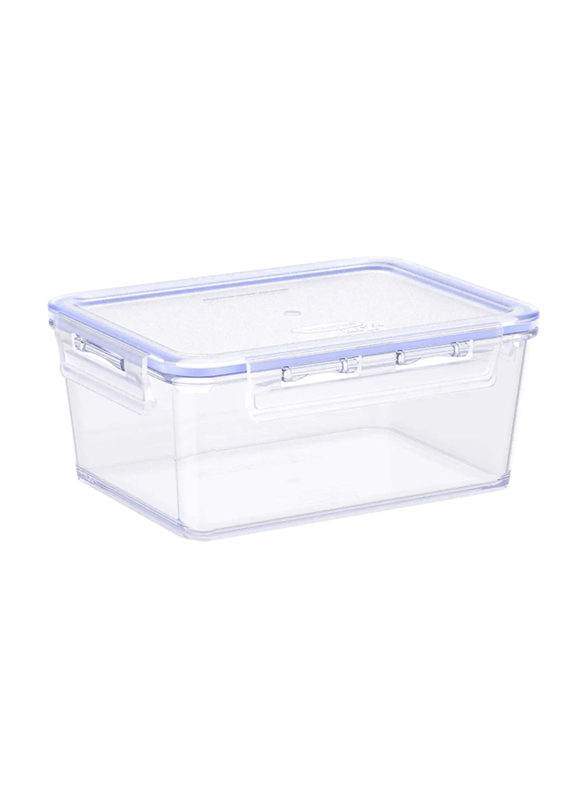 Cosmoplast Lock2Go Plastic Food Storage, 600ml, Clear