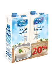Almarai Cooking Cream - 2 x 1 Ltr