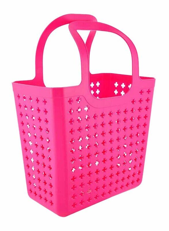 

Pioneer Plastic Shopping Basket, Pink