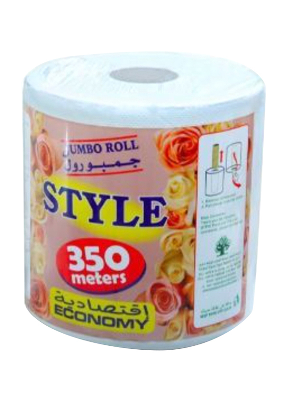 Style Jumbo Roll, 1 Ply x 350 Meters