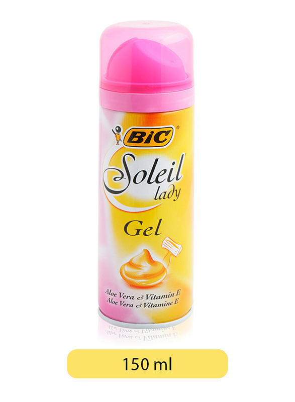 Bic Soleil Lady Aloe Vera & Vitamin E Shaving Gel, 150ml