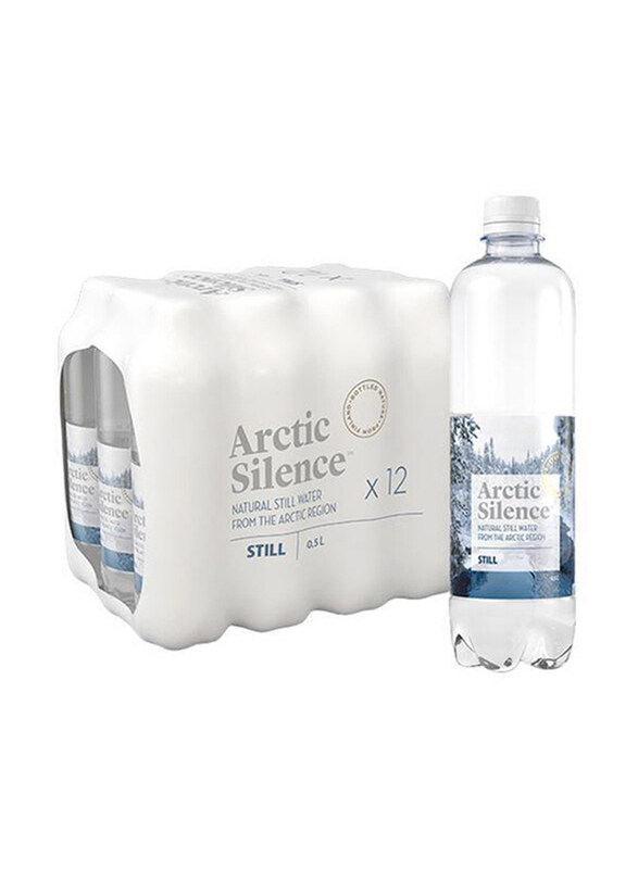 

Arctic Silence Natural Still Bottled Drinking Water, 12 x 500ml