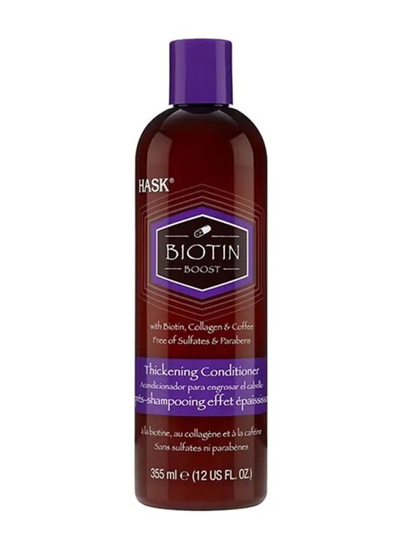 Hask Biotin Boost Thickening Conditioner, 355ml