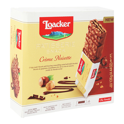 Loacker Snack Creme Noisette, 126g