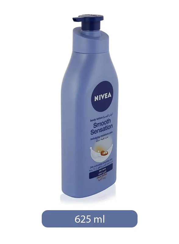 Nivea Body Lotion Smooth Sensation for Dry Skin, 625 ml