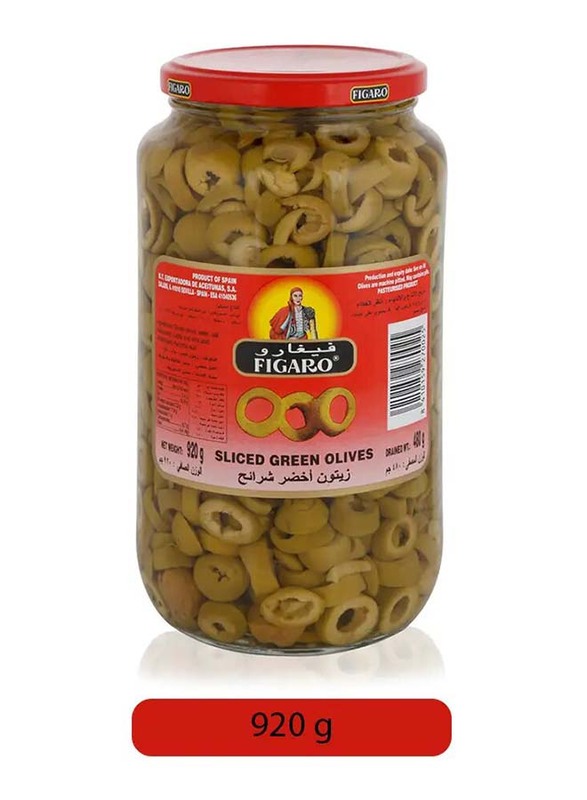 Figaro Sliced Green Olives - 480 g