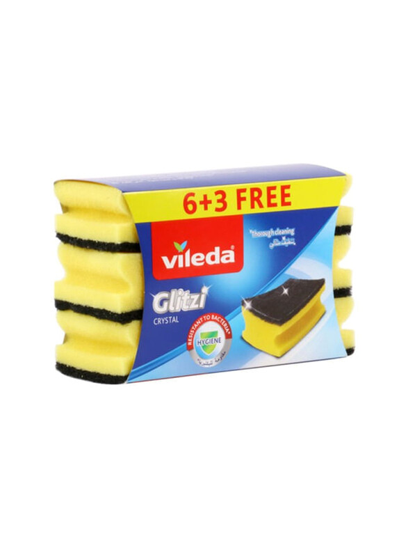 

Vileda Glitzi Sponge, 9 Pieces