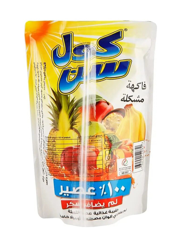 Cool Sun Mixed Fruit 100% Juice - 10 x 200ml