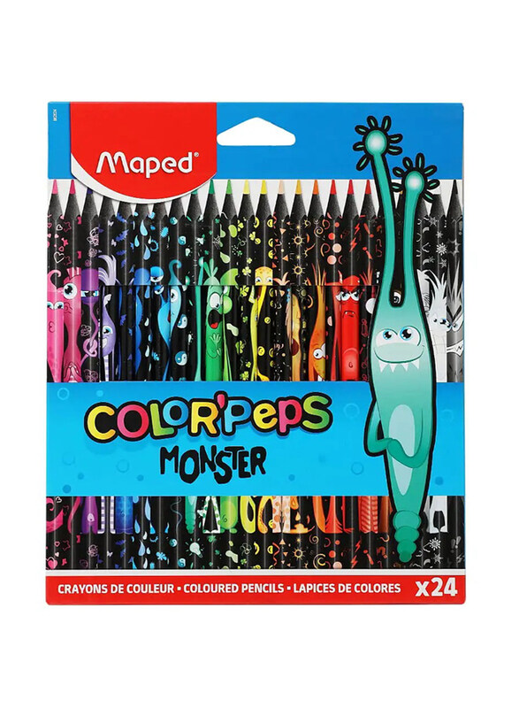

Maped Colour Peps Monster Pencil Set, 24 Pieces