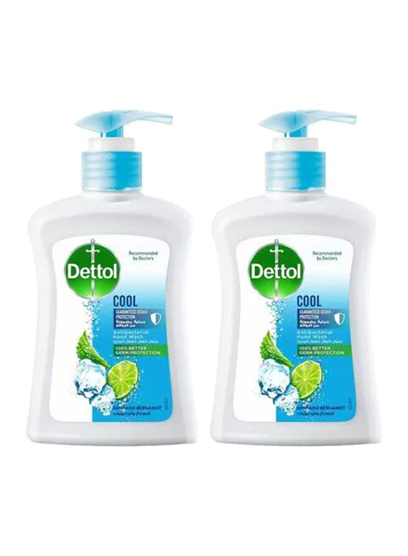 Dettol Cool Hand Wash, 2 x 200ml