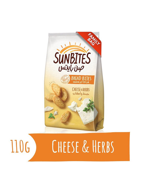 Sunbites Cheese and Herbs Bread Bites, 110g