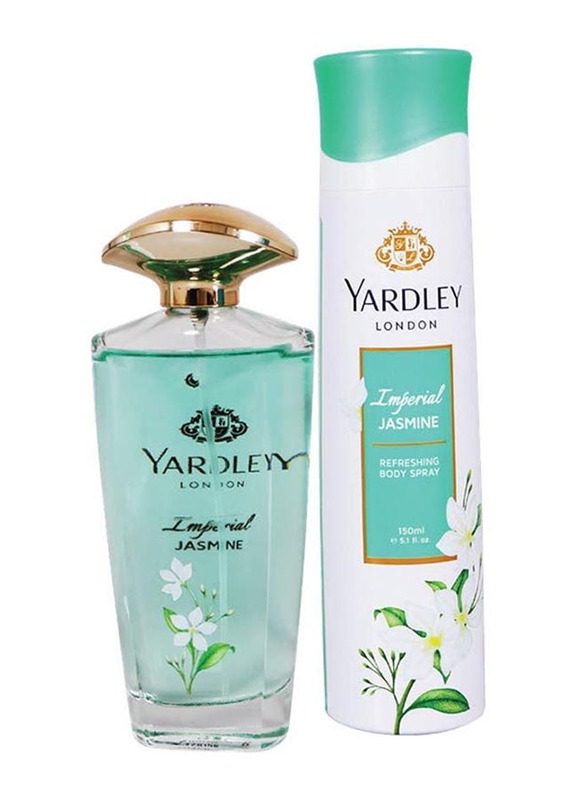 Yardley Jasmine EDT 125ml + Body Spray 150ml