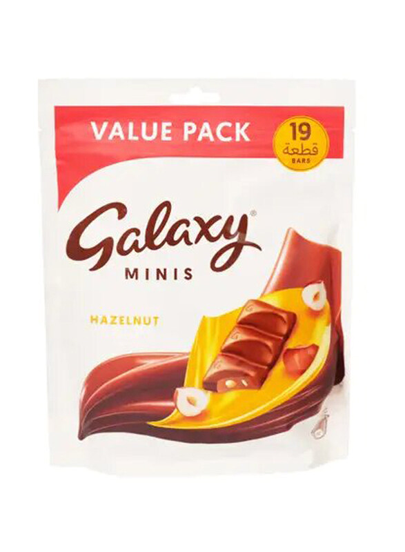 

Galaxy Minis Hazelnut Chocolate Bar, 19 x 237.5g