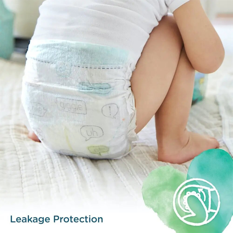 Pampers - Pure Protection Diapers, Size 1, 2-5 Kg - 50 Count 
