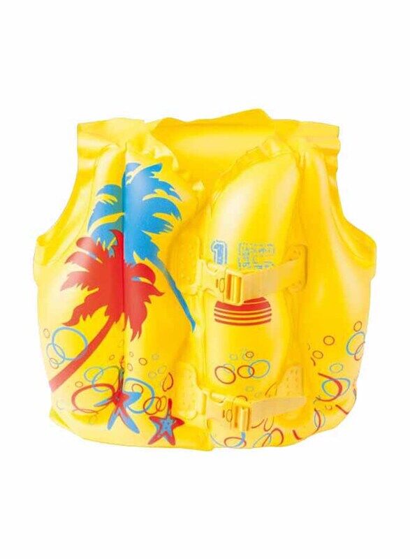 

Bestway Inflatable Tropical Swim Vest, 41cx30cm, 32069, Yellow