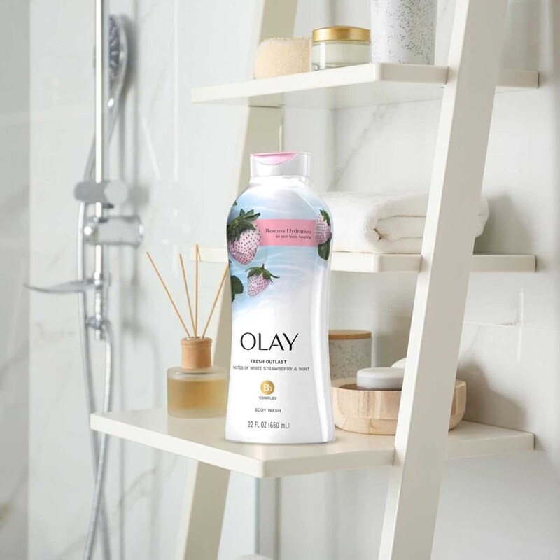 Olay Strawberry Body Wash, 364ml