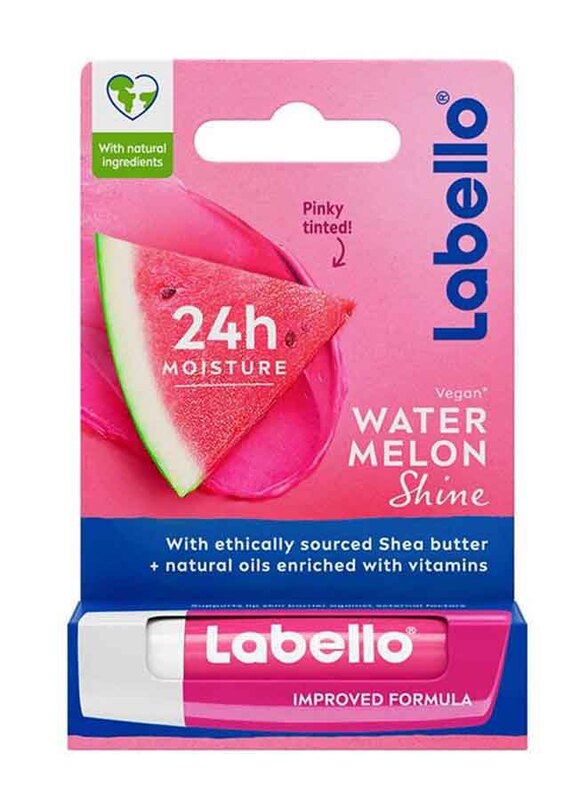 Labello Watermelon Shine Lip Balm, 4.8g