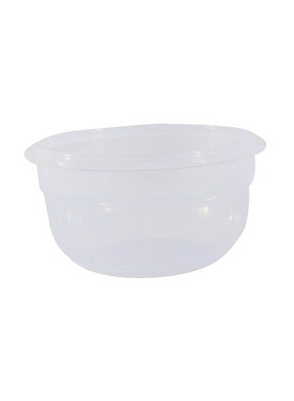 Lock & Lock Classic Round Plastic Food Container, HSM942, 250ml, Clear/Blue