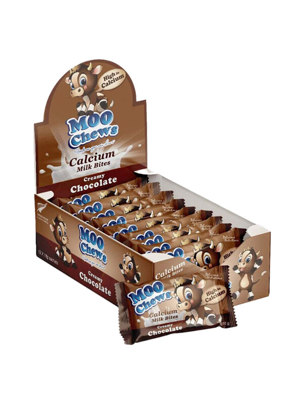 

Moo Chews Milk Candy Chocolate, 12 x 18g