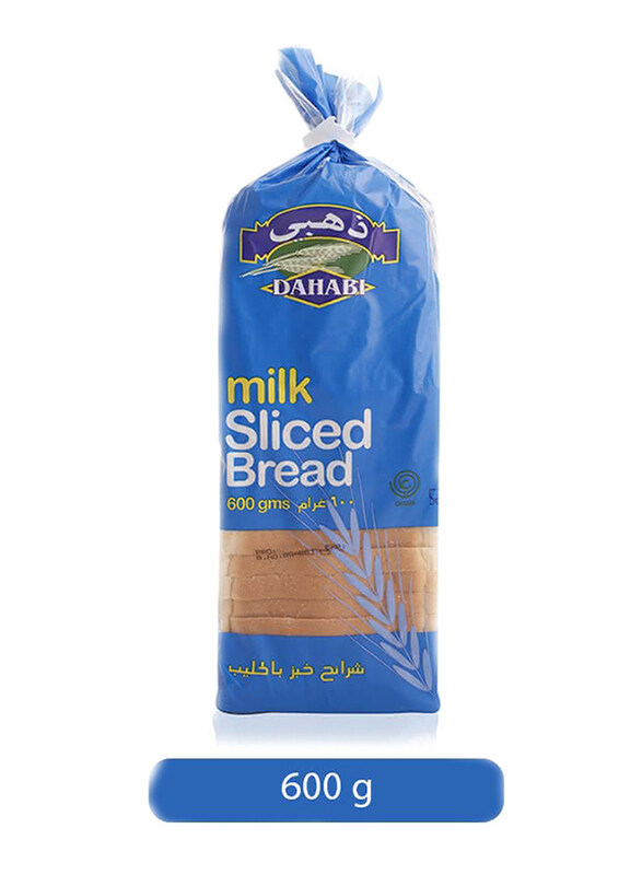 

Dahabi Milk Sliced Bread, 600g