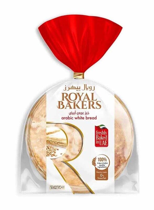 

Royal Bakers Arabic Bread White, 180g