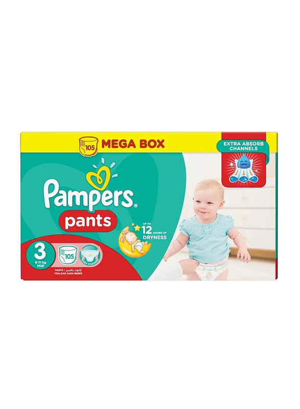 Pampers pants mega box hot sale 6