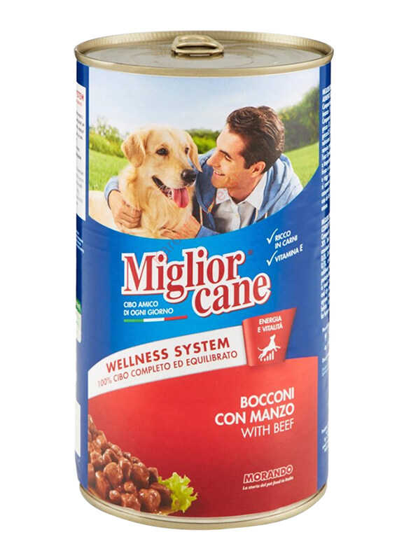 

Miglior Cane Chunks Beef Wet Dog Food, 1250 grams