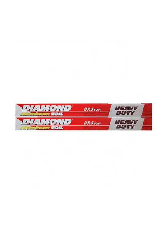 Diamond Heavy Duty Aluminum Foil - 2 x 37.5 Sq.ft.