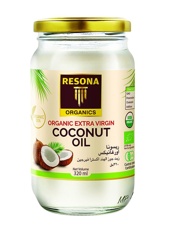 Resona Organic Extra Virgin Coconut Oil, 320ml