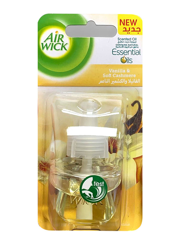 Air Wick Plug In Refill Vanilla & Soft Cashmere, 19ml