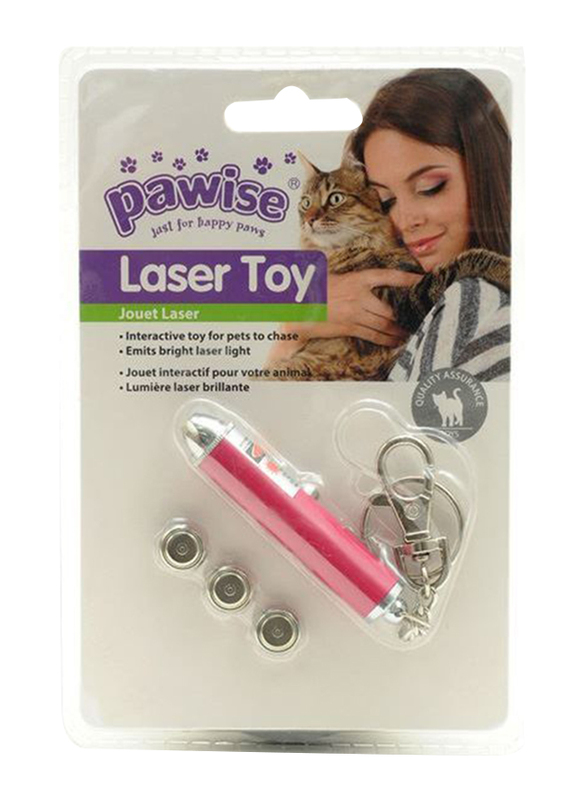 Pawise Laster Toy, 7cm, Pink