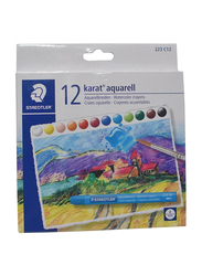 Staedtler Karat Watercolour Crayons, Multicolour